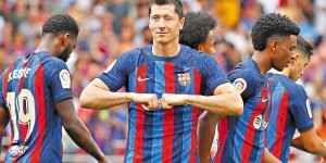 巴萨本赛季欧冠狂飙，均场3.2球领跑进球王